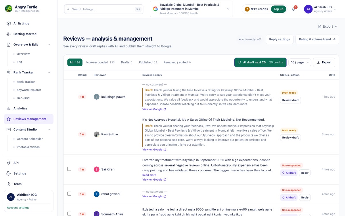 AI Reviews + Virtual CMO